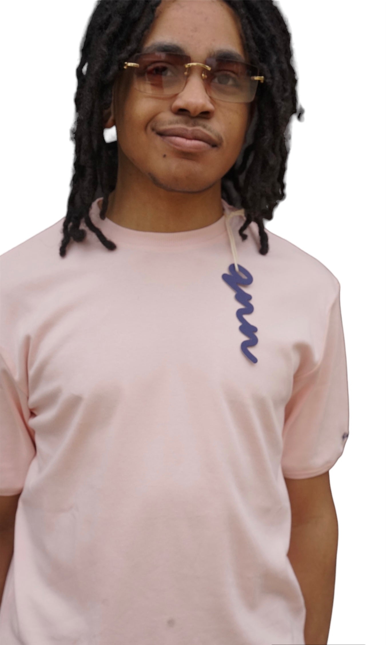 Pink | Collarless Polo