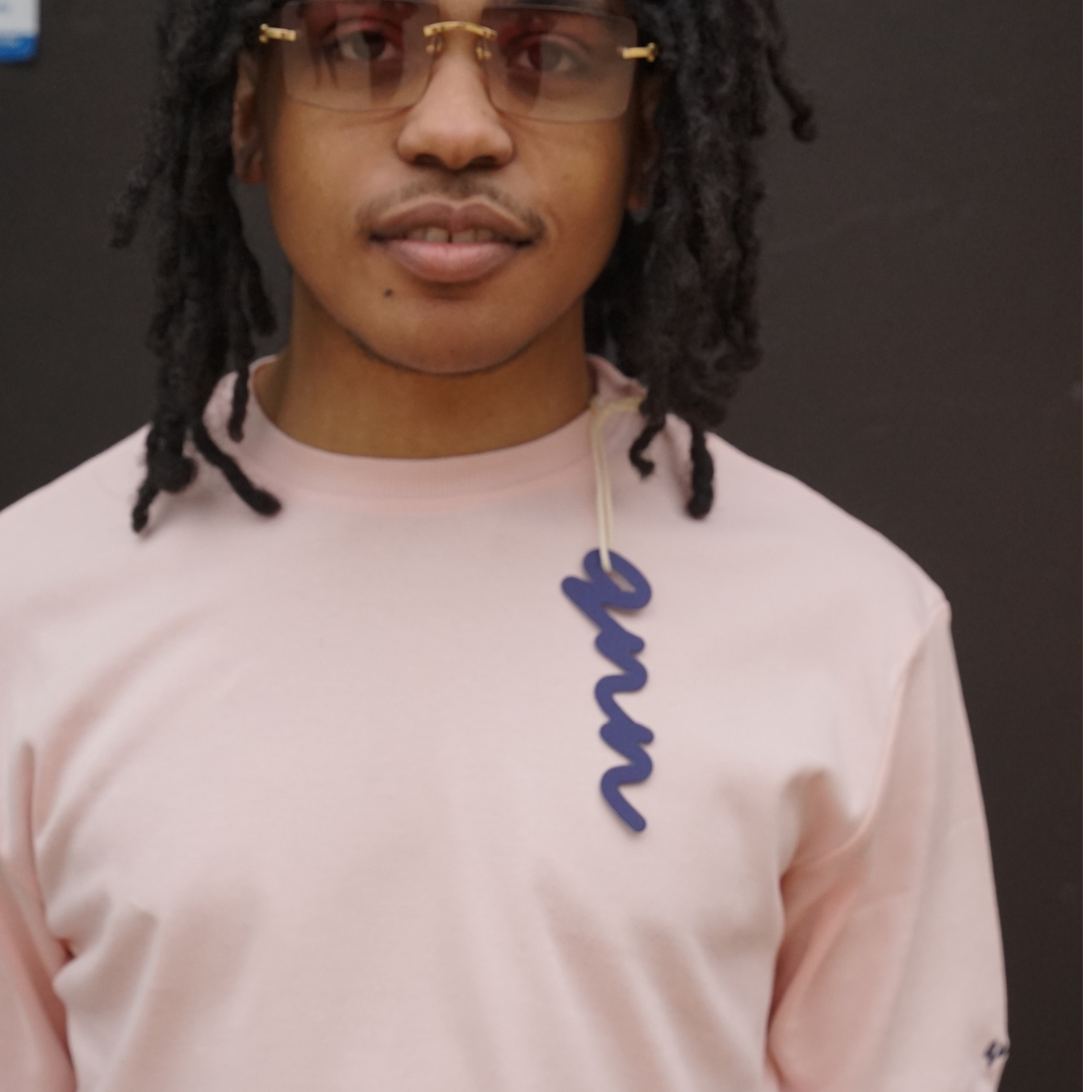 Pink | Collarless Polo